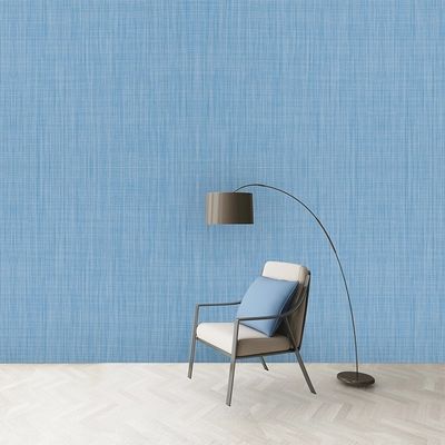 Élitis 1370mm 폭 내화성이 있는 직물 역행 비닐 PVC Wallcovering 벽지